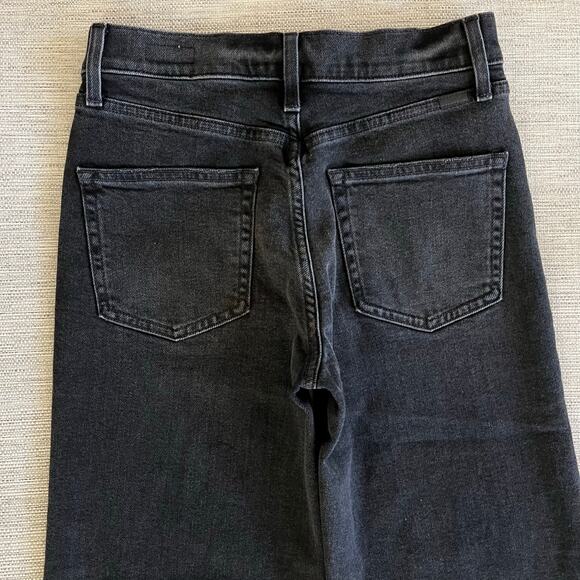 AYR The Secret Sauce Jeans 26S Date Night Black Straight Leg Denim 29.5” Inseam - Picture 8 of 8